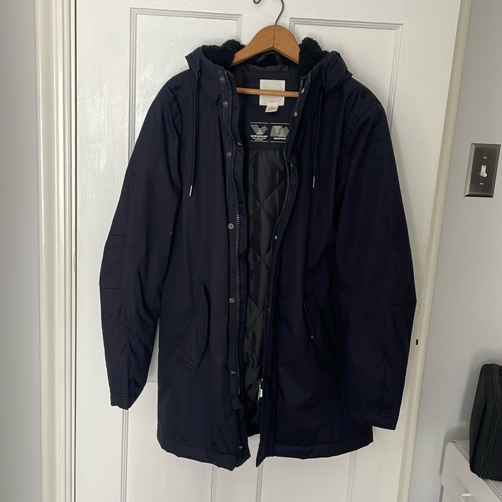 Hooded Insulated Duffel-Style Trenchcoat